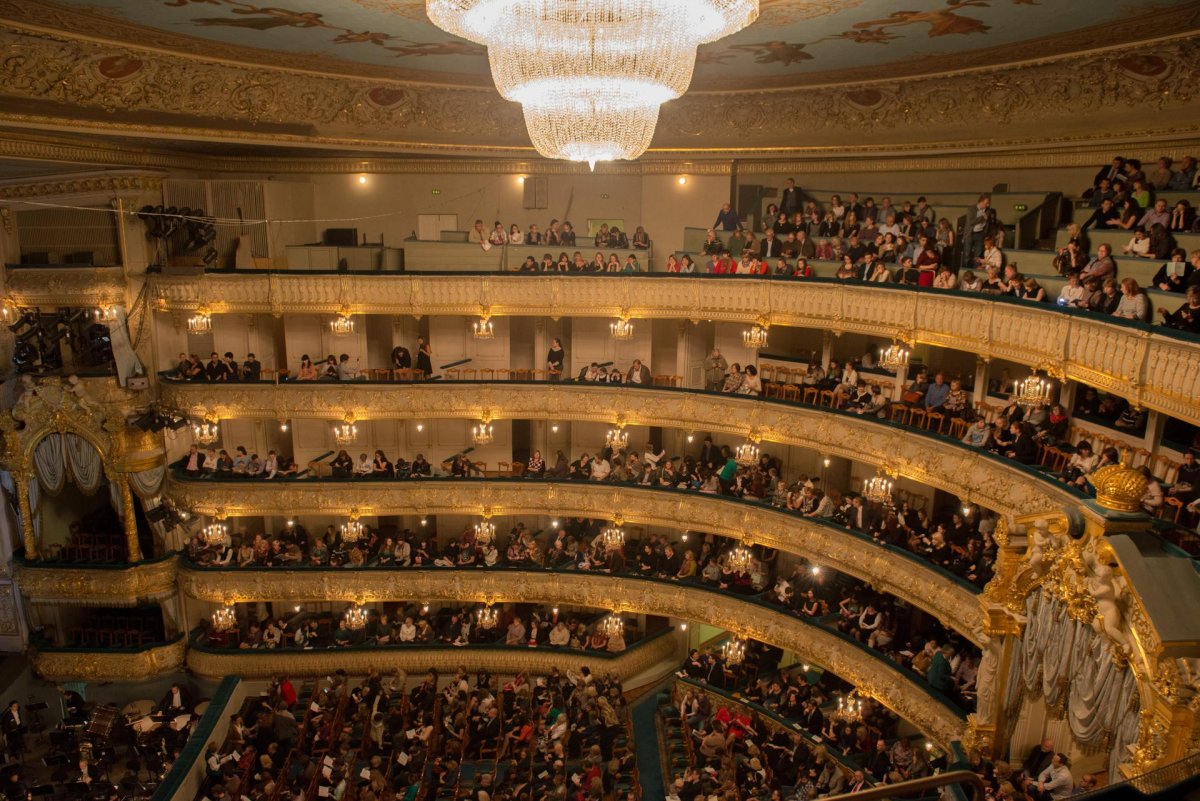 Мариинский театр санкт петербург фото зала