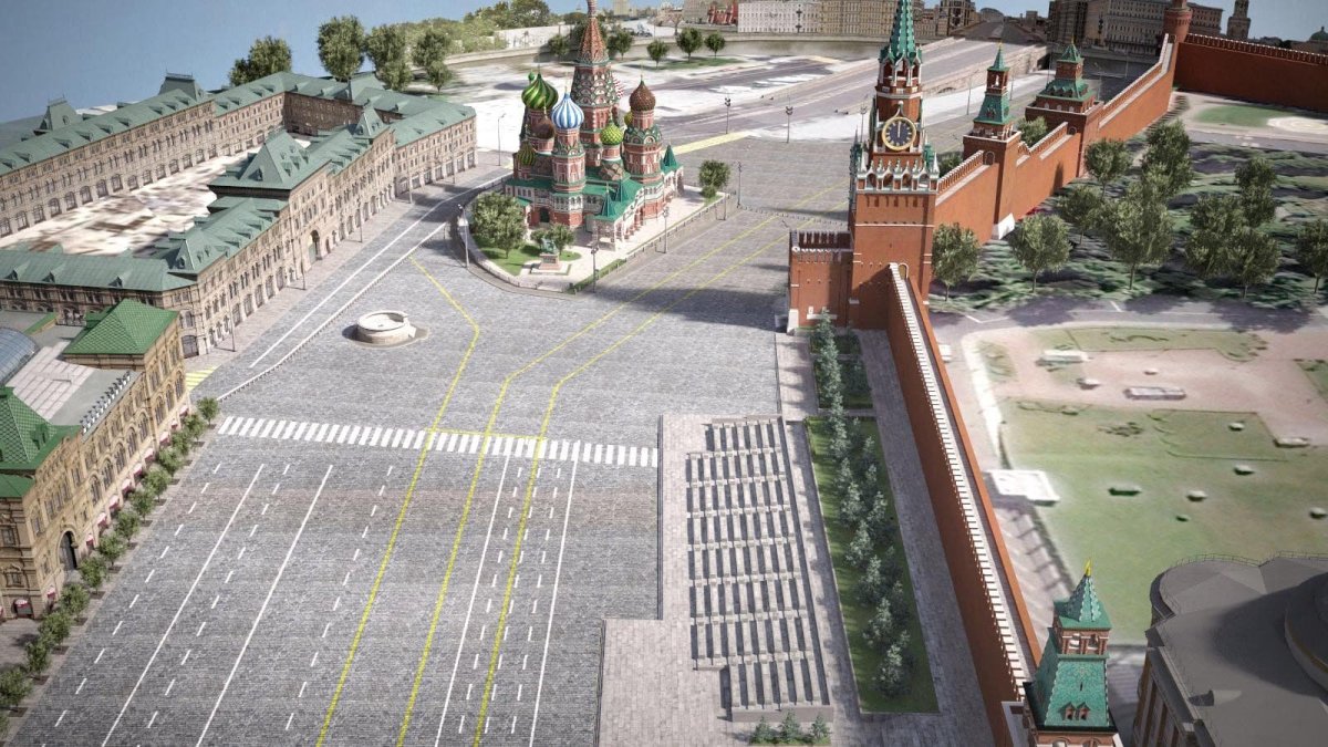 Верховой сад кремлевского дворца