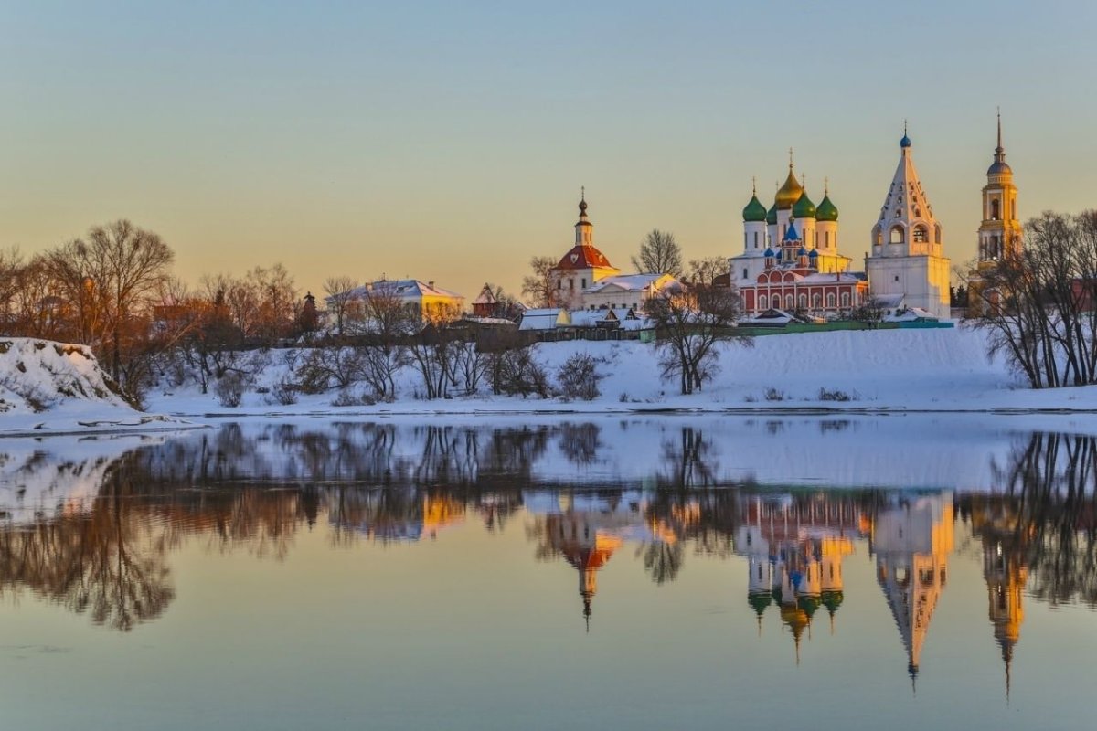 москва река в коломне