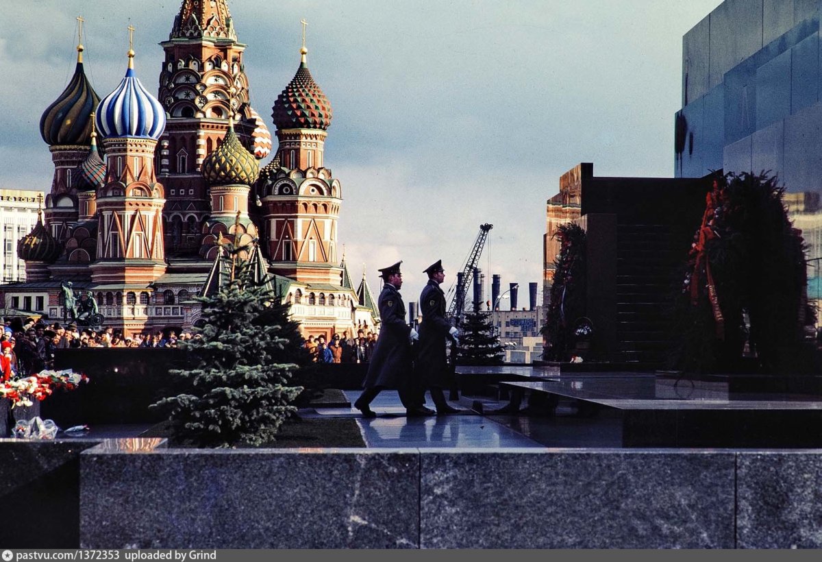 Красная площадь 1982 год