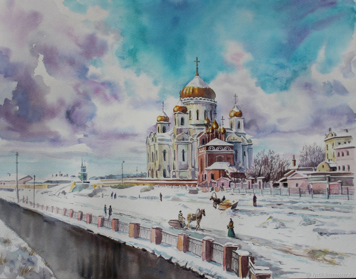 Храм Христа Спасителя картина
