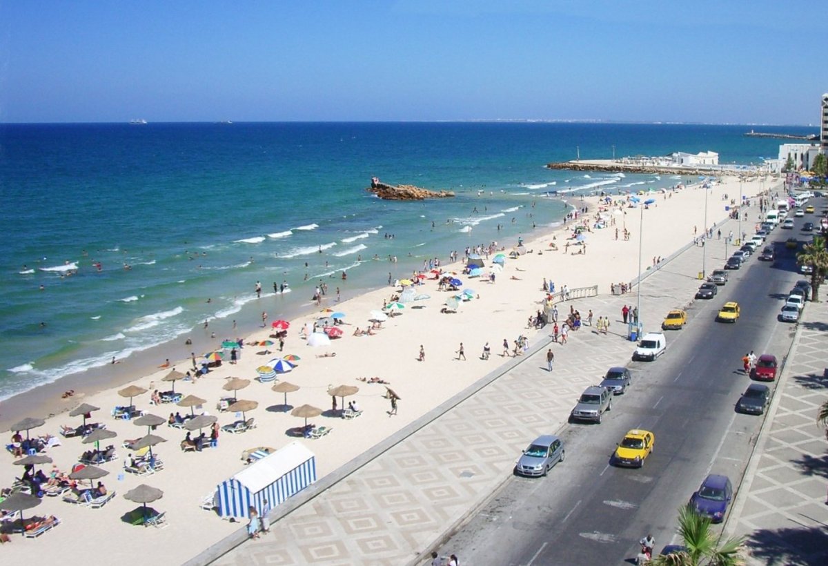 Тунис город Сусс море
