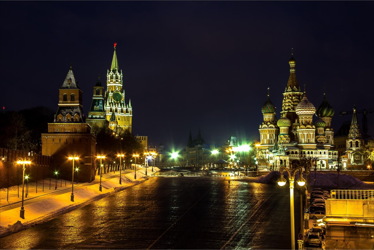 Московский Кремль Васильевский спуск