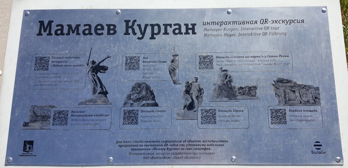 Мамаев Курган план схема