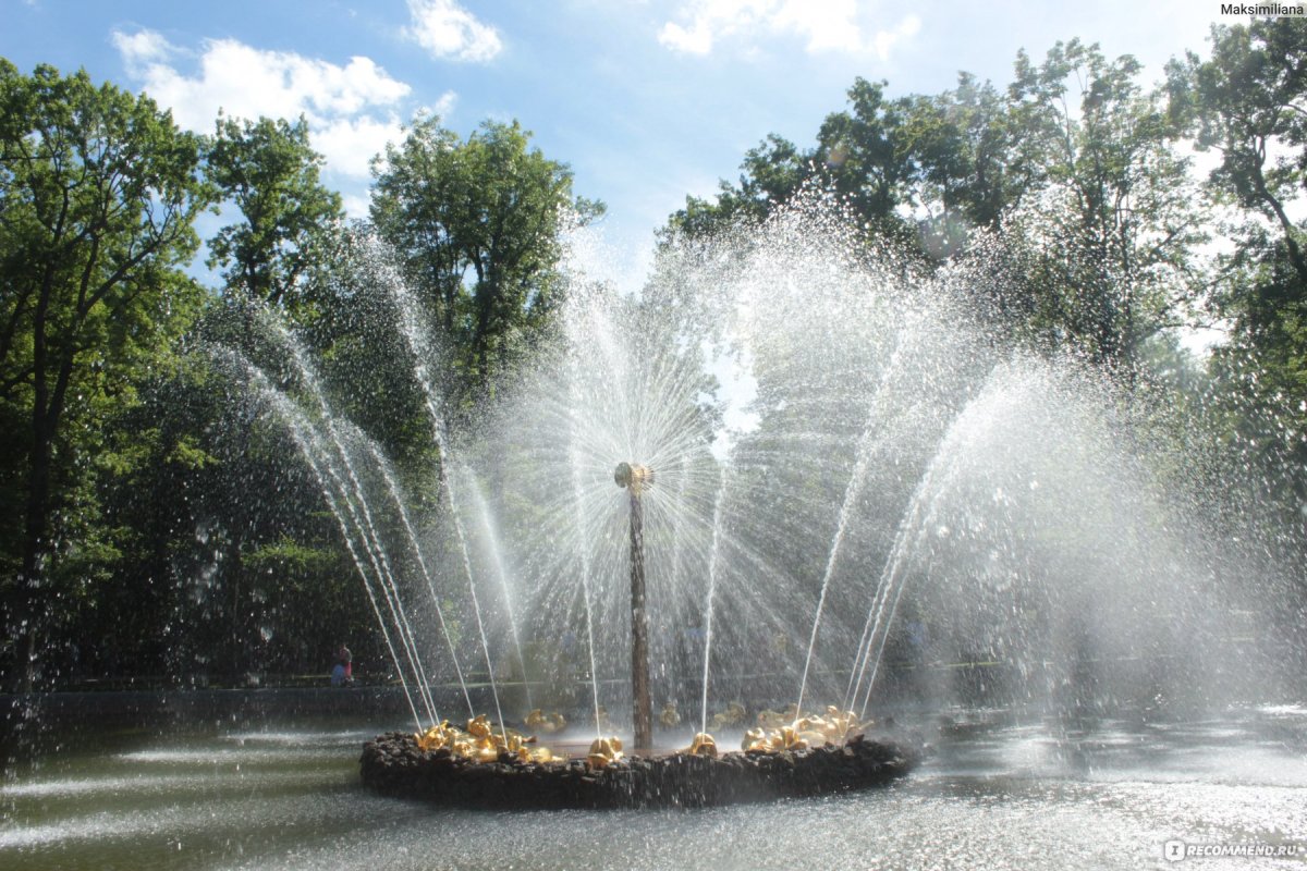 Петергоф фонтаны