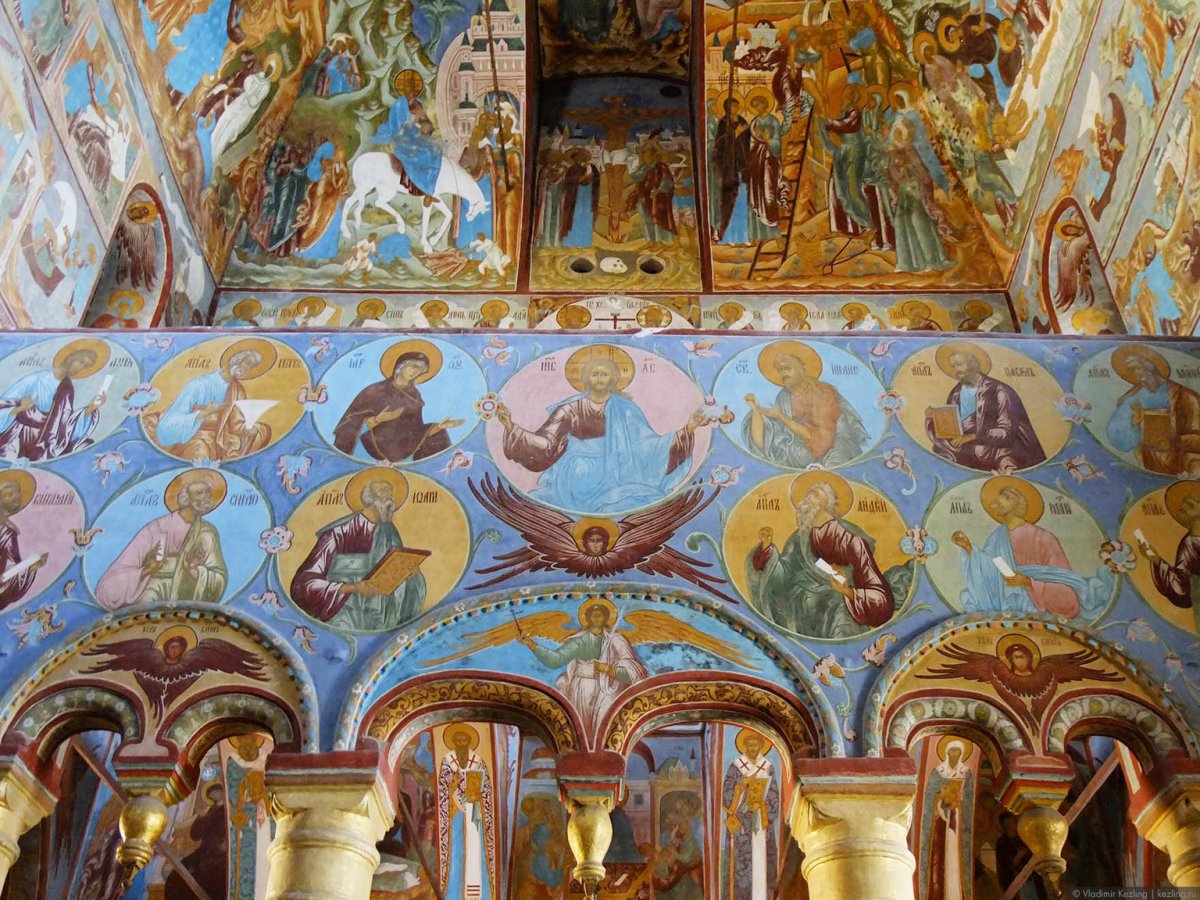 Фрески церкви Иоанна Богослова в Ростове Великом