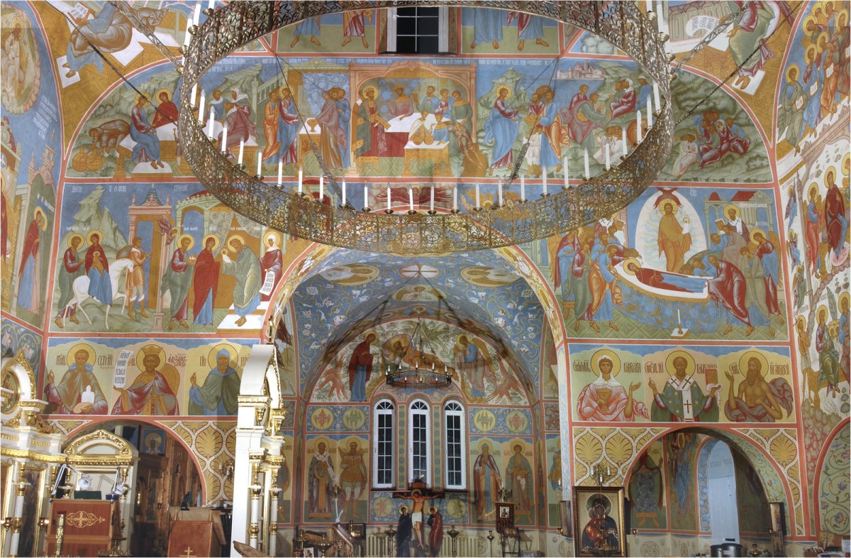 Фрески Покровской церкви