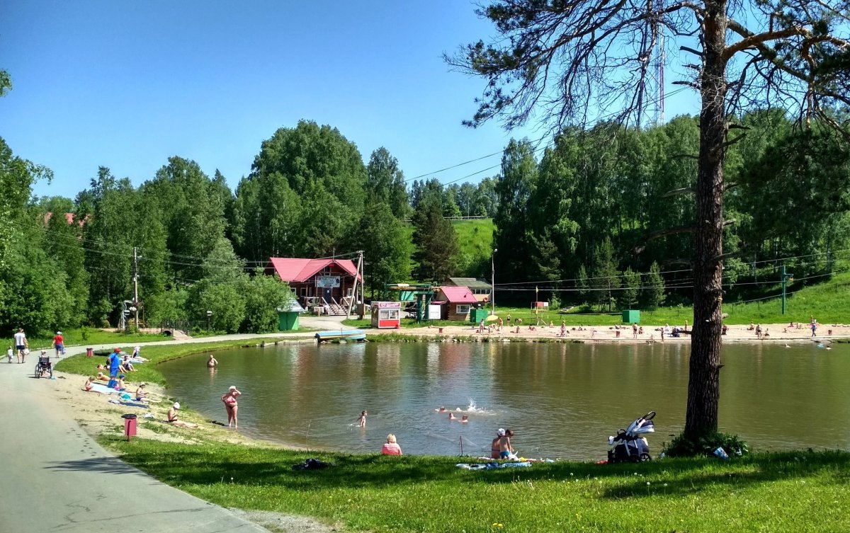 Парк Кольцово в Новосибирске