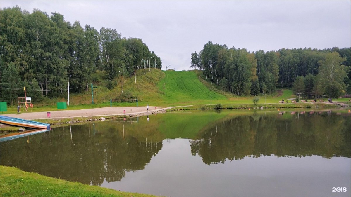 Озеро в Кольцово Новосибирск