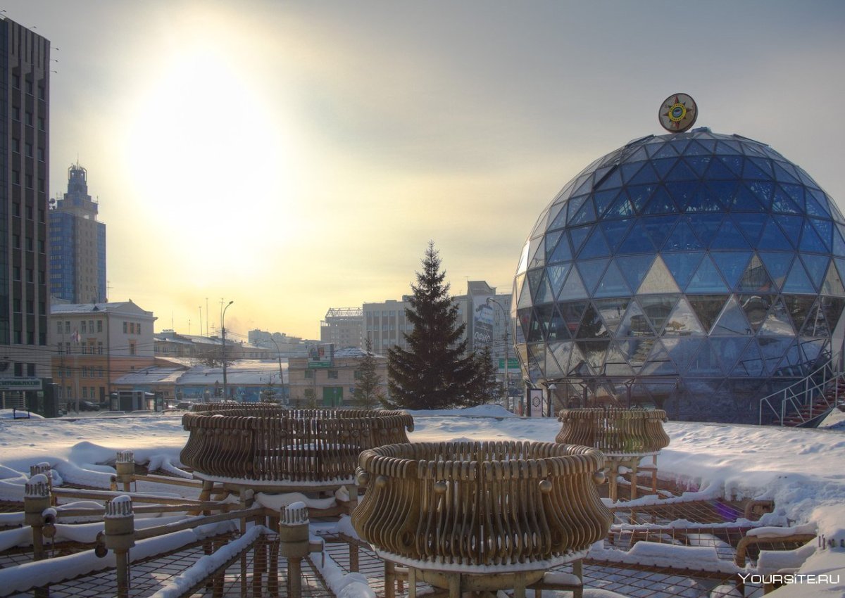 Зимний Новосибирск