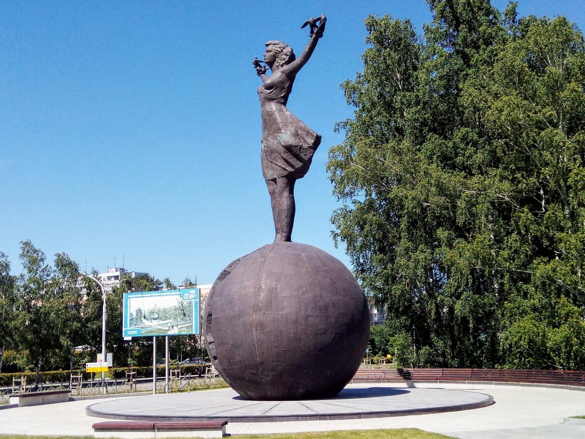 Моя Сибирь памятник Кольцово