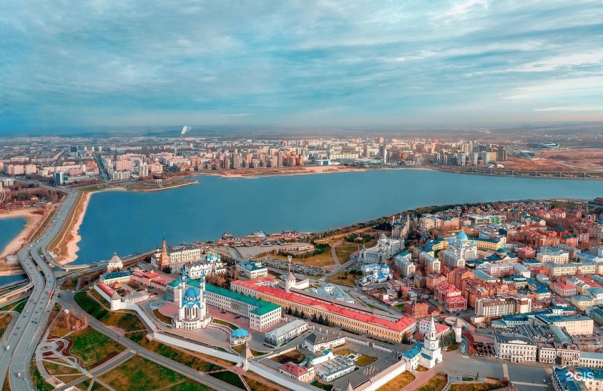 Казань с высоты