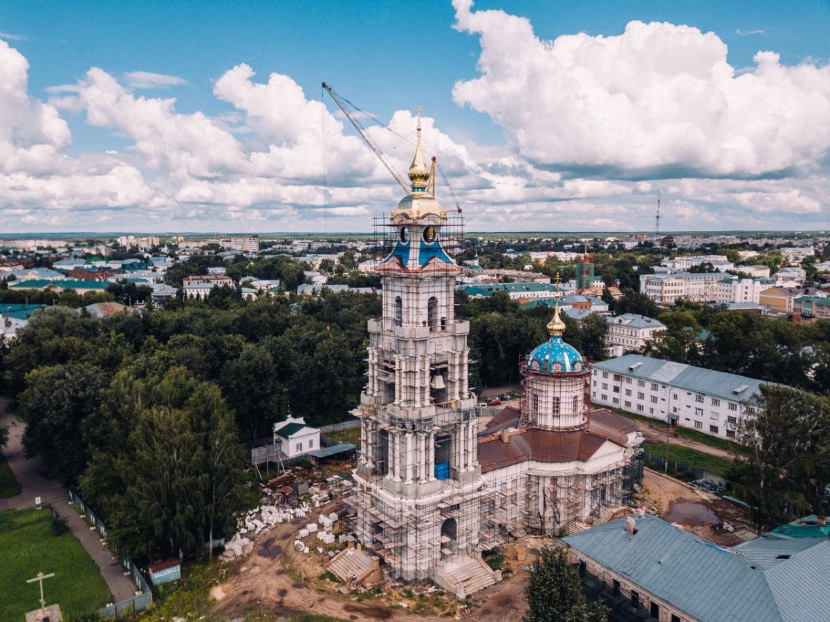 Богоявленский храм деревянный Московская область