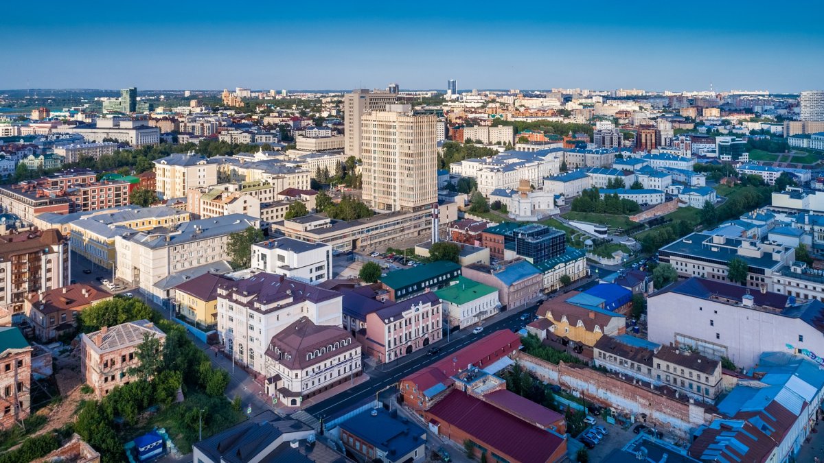 Улица Тукая Казань высоты