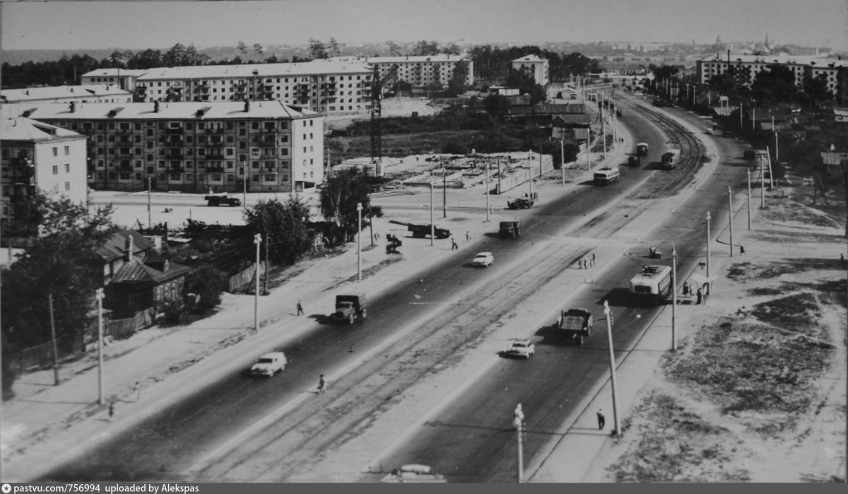 Улица Декабристов Казань 1950-1960
