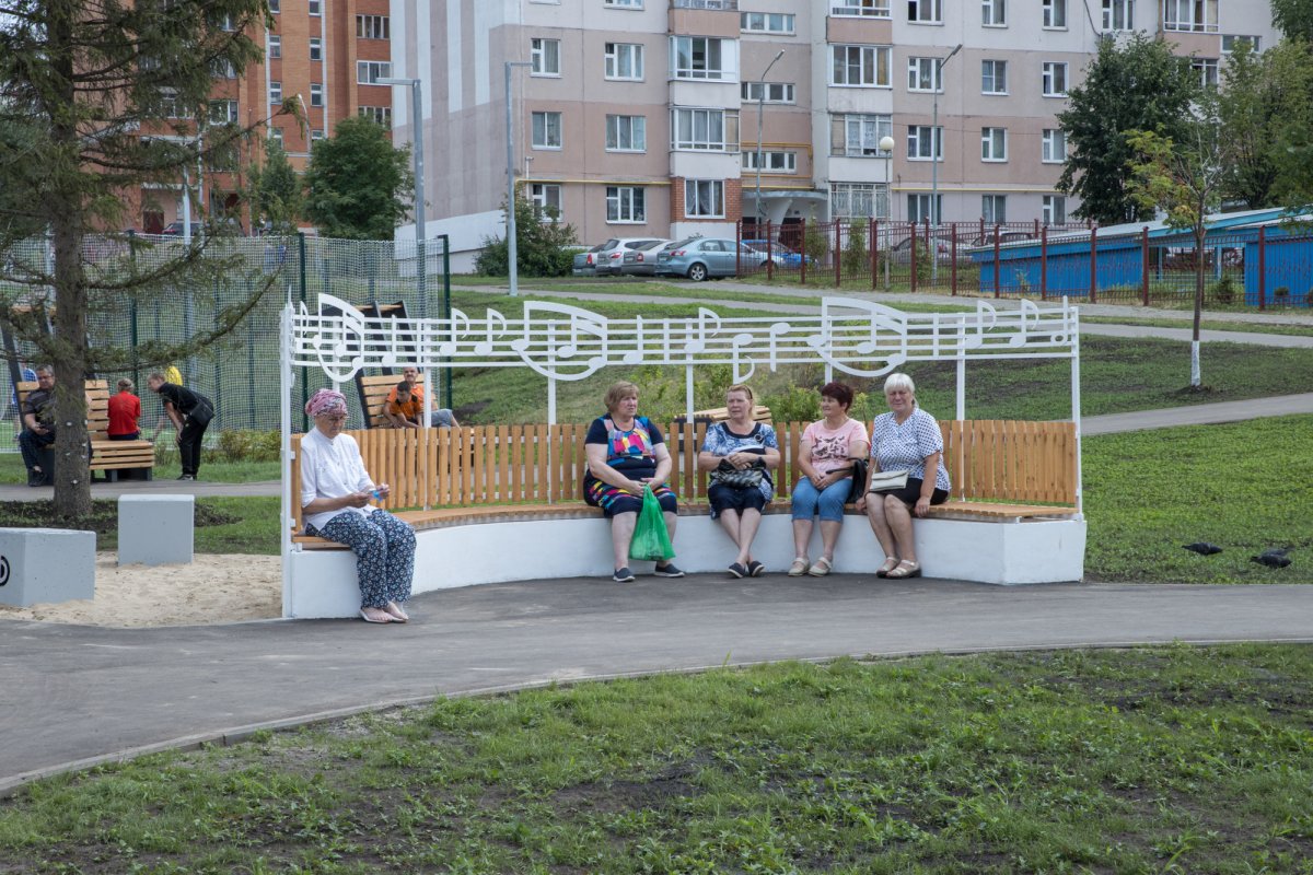 Сквер музыкальный Казань Бигичева