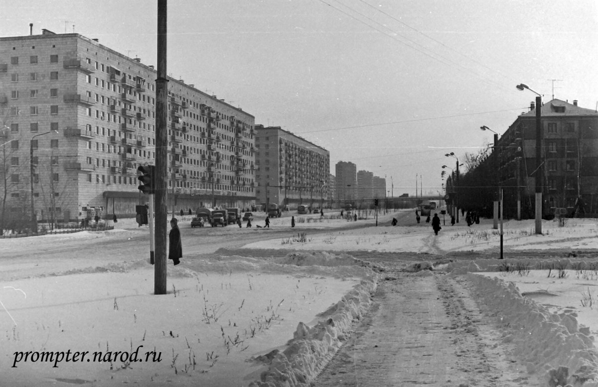 Проспект Ибрагимова Казань Казань 1970 год