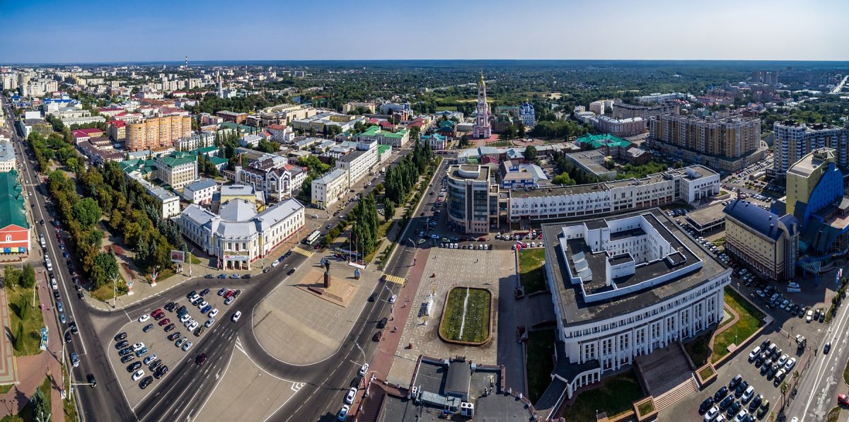 Тамбов с высоты птичьего полета