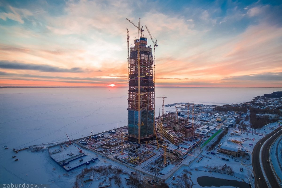 Небоскреб СПБ Лахта центр