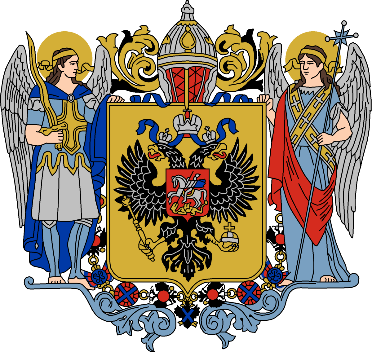 Средний герб Российской империи
