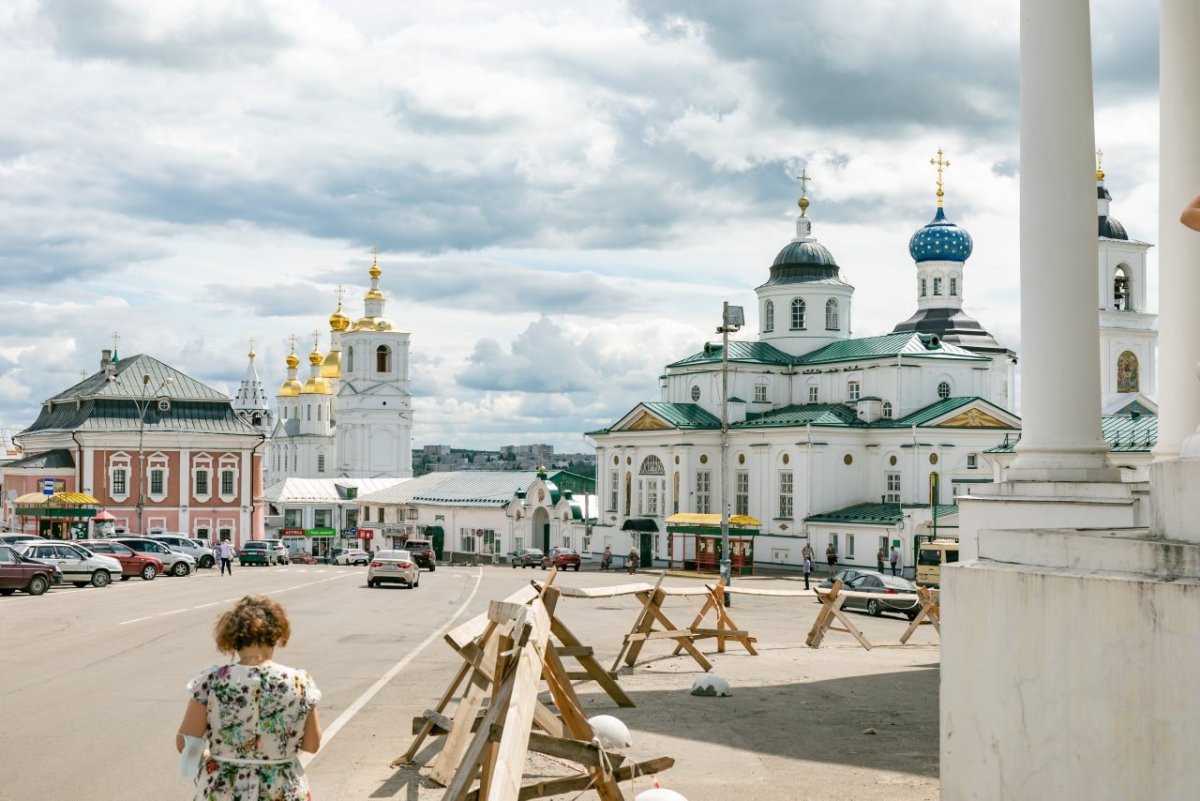 Арзамас Соборная площадь 1578 году