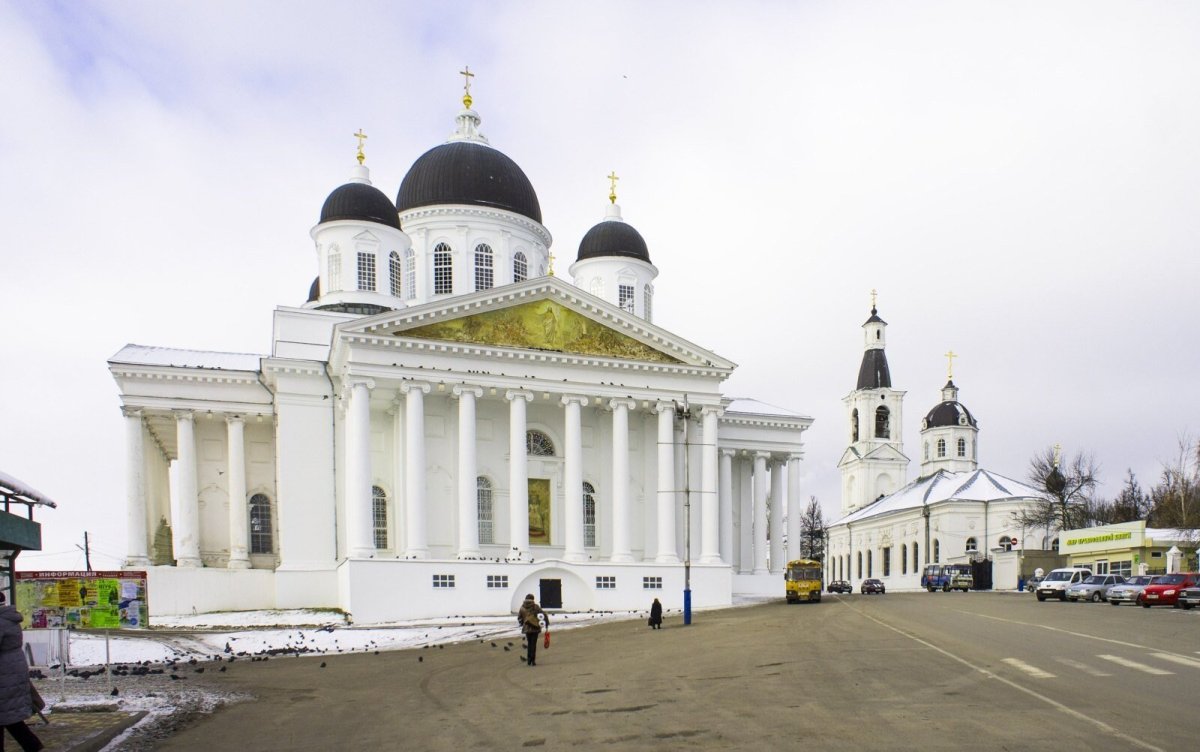 Арзамас Воскресенский собор панорама