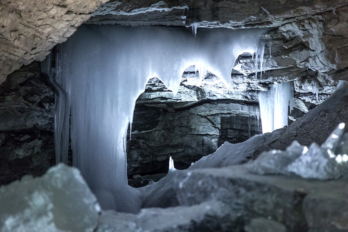 Кунгурская ледяная пещера фото