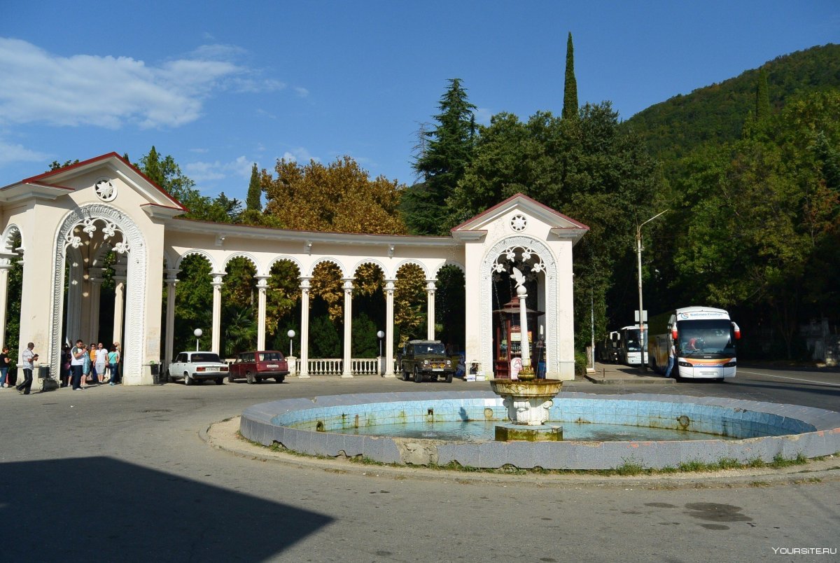 Город Гагра Абхазия