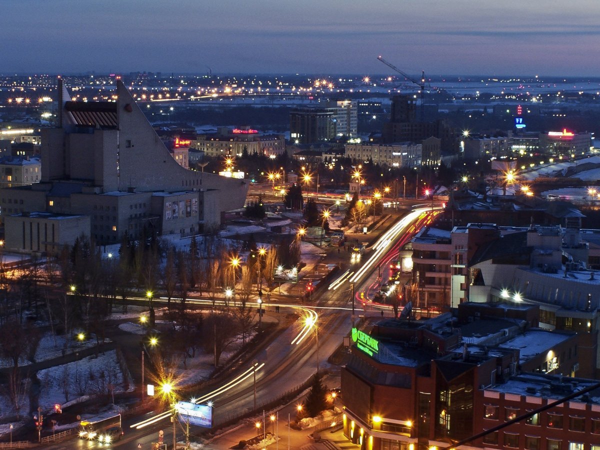 Омск центр города