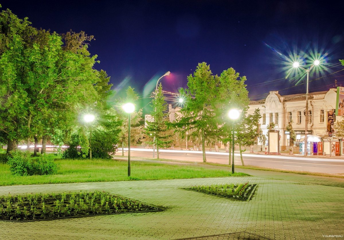 Омск зеленый город