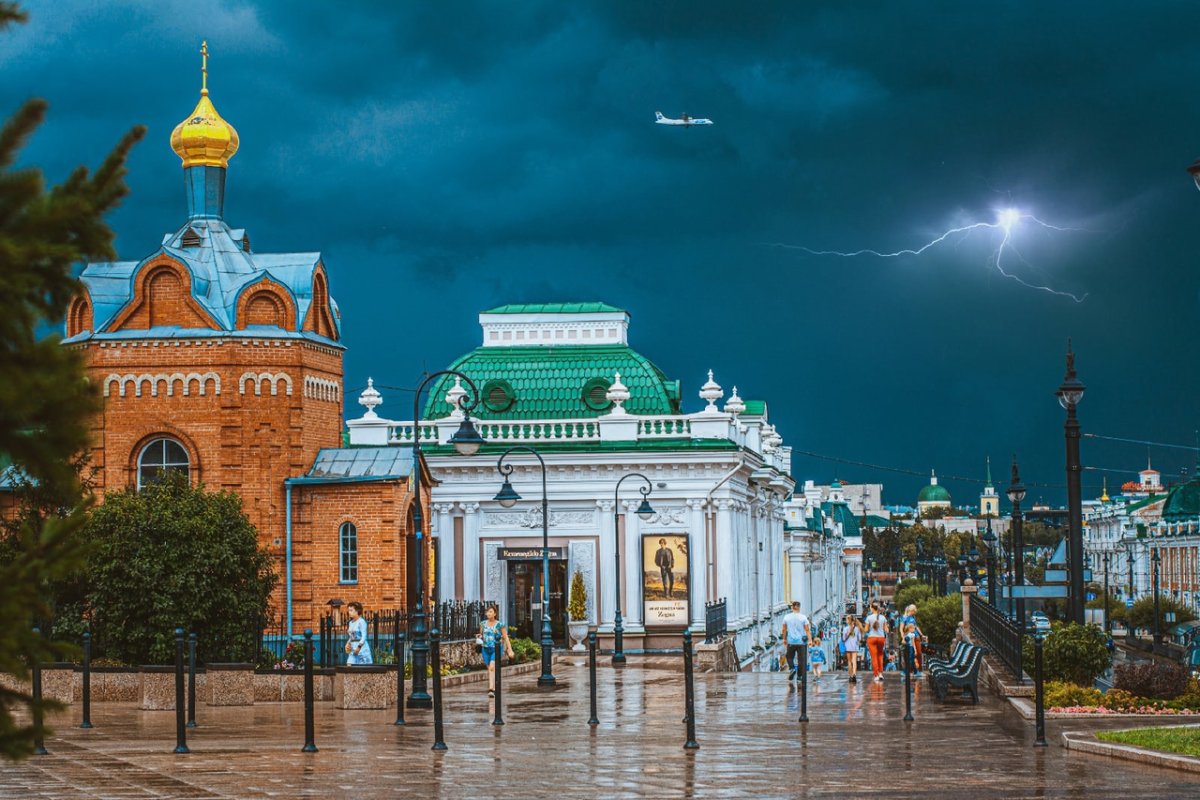 Омск красивые места