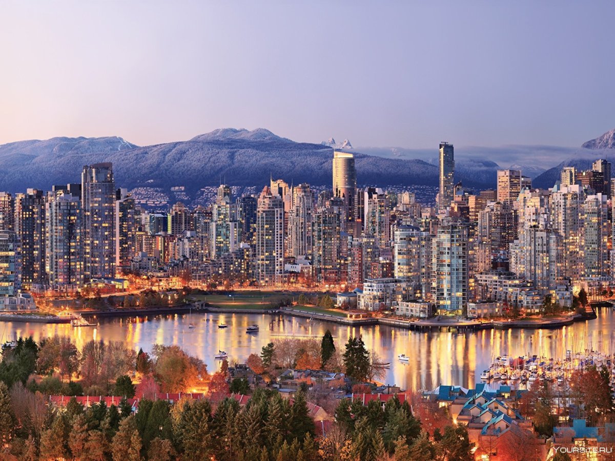 Ванкувер город фото