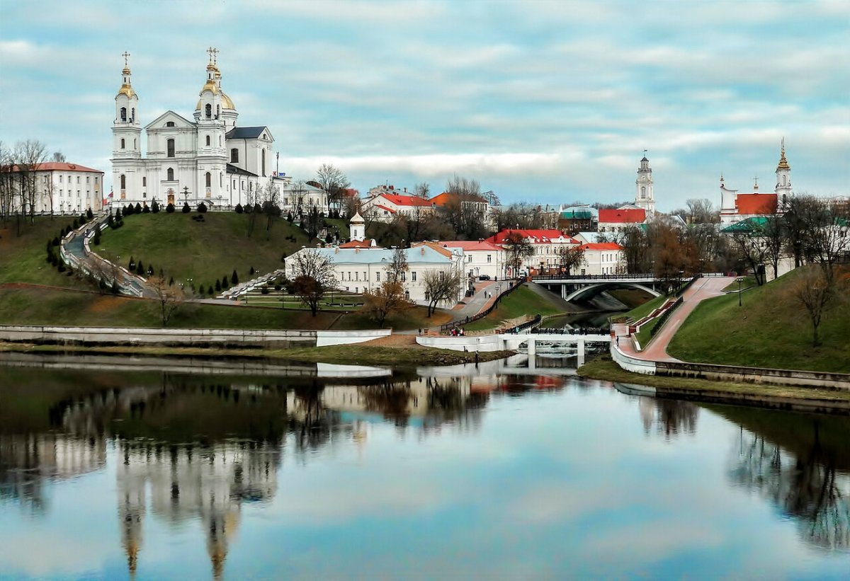 Декоративная дамба, Беларусь, Витебск