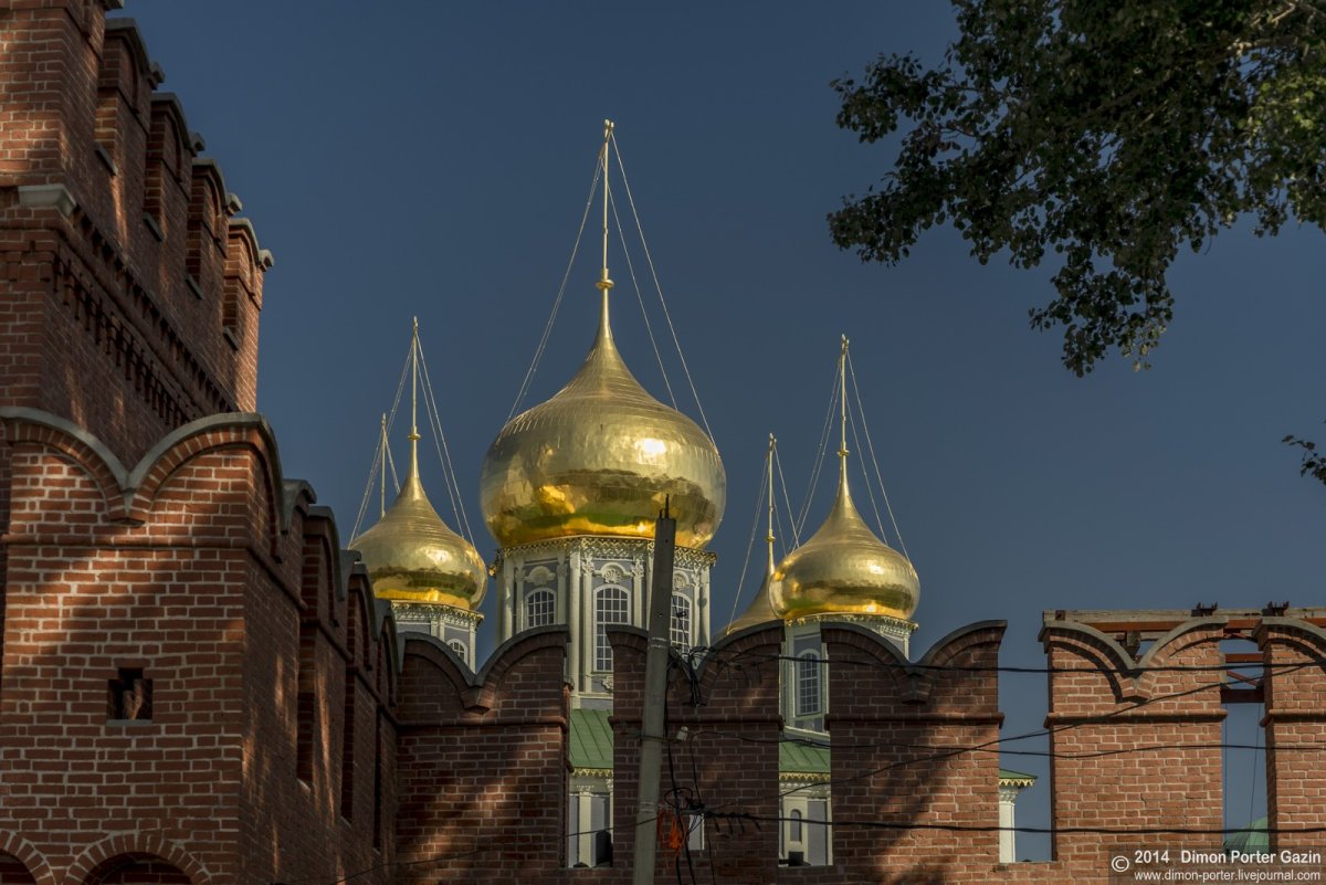 Купол Успенского собора тульского Кремля