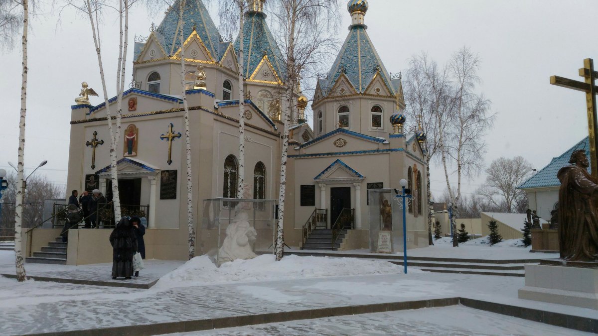 Храм в Бийске Сибприбормаш