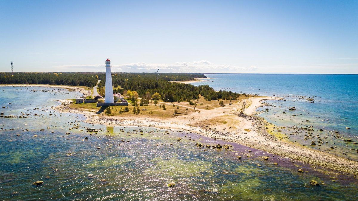 Hiiumaa Эстония Маяк