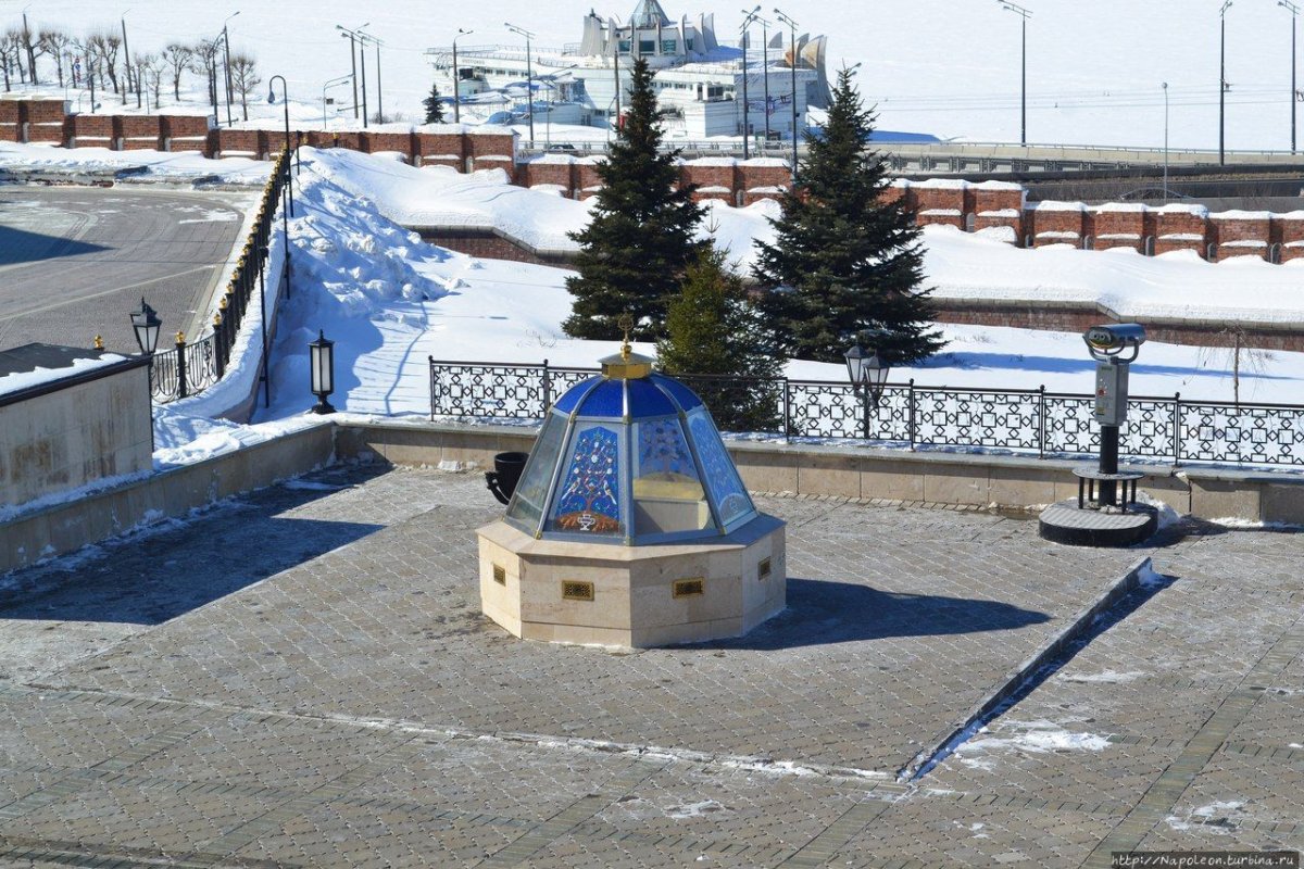 Закладной камень в Казанском Кремле