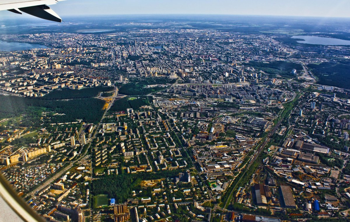 Калининград фото с самолета