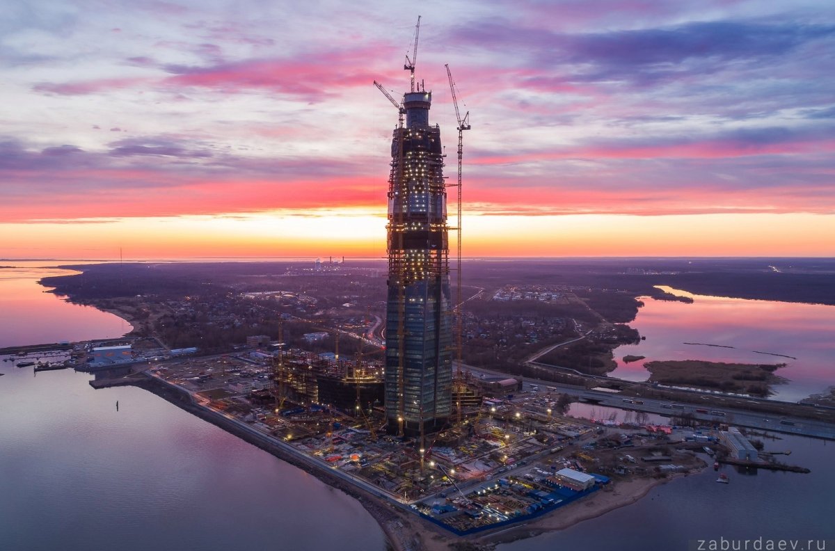 Lakhta center. Башня Лахта центр. Небоскреб Лахта центр. Самое высокое здание в СПБ Лахта центр. Лахта центр самое высокое здание Европы.