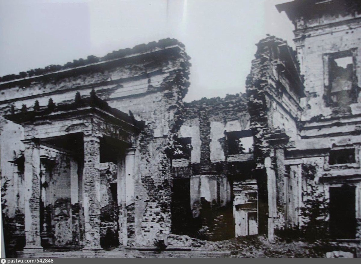 Петергоф во время Великой Отечественной войны 1941-1945