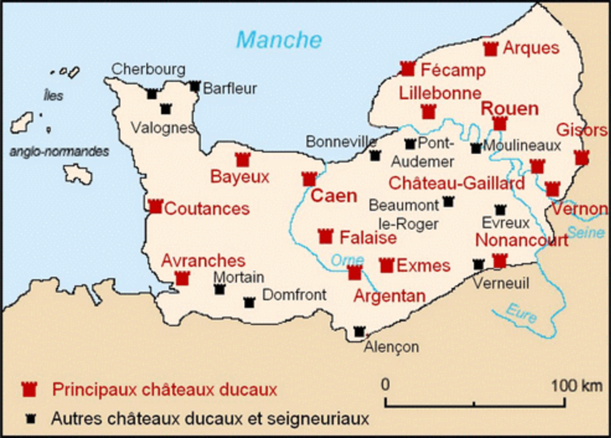 Герцогство нормандия. Duchy of Normandy. Сен-Клер-сюр-Эптский договор.