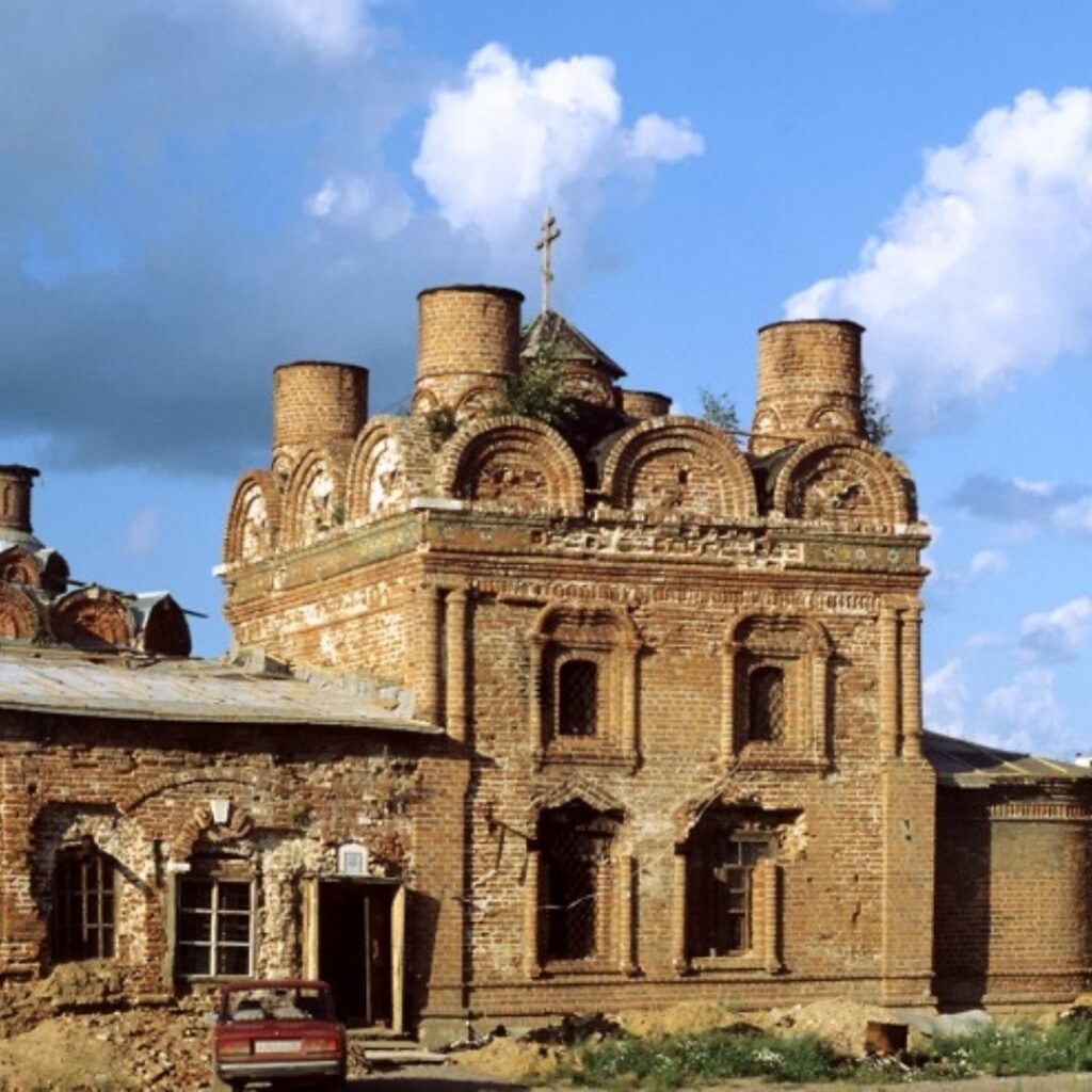 Храм в Братцево старые фото