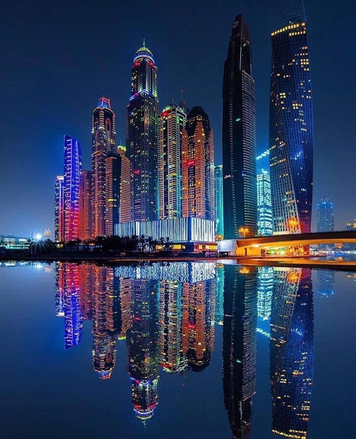 Фото самых красивых городов. Дубай (ОАЭ).