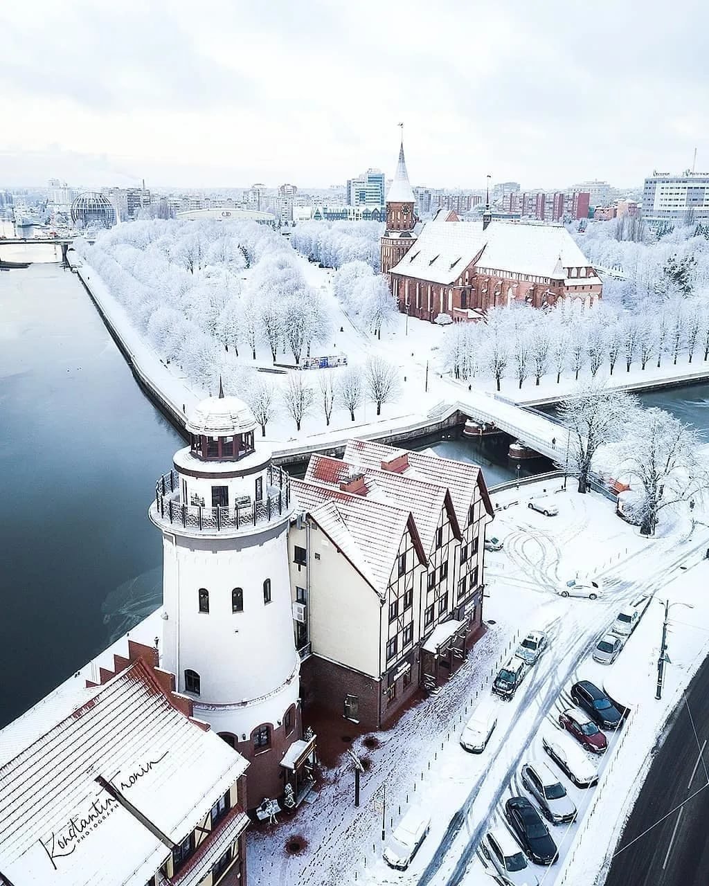 Зимний калининград фото