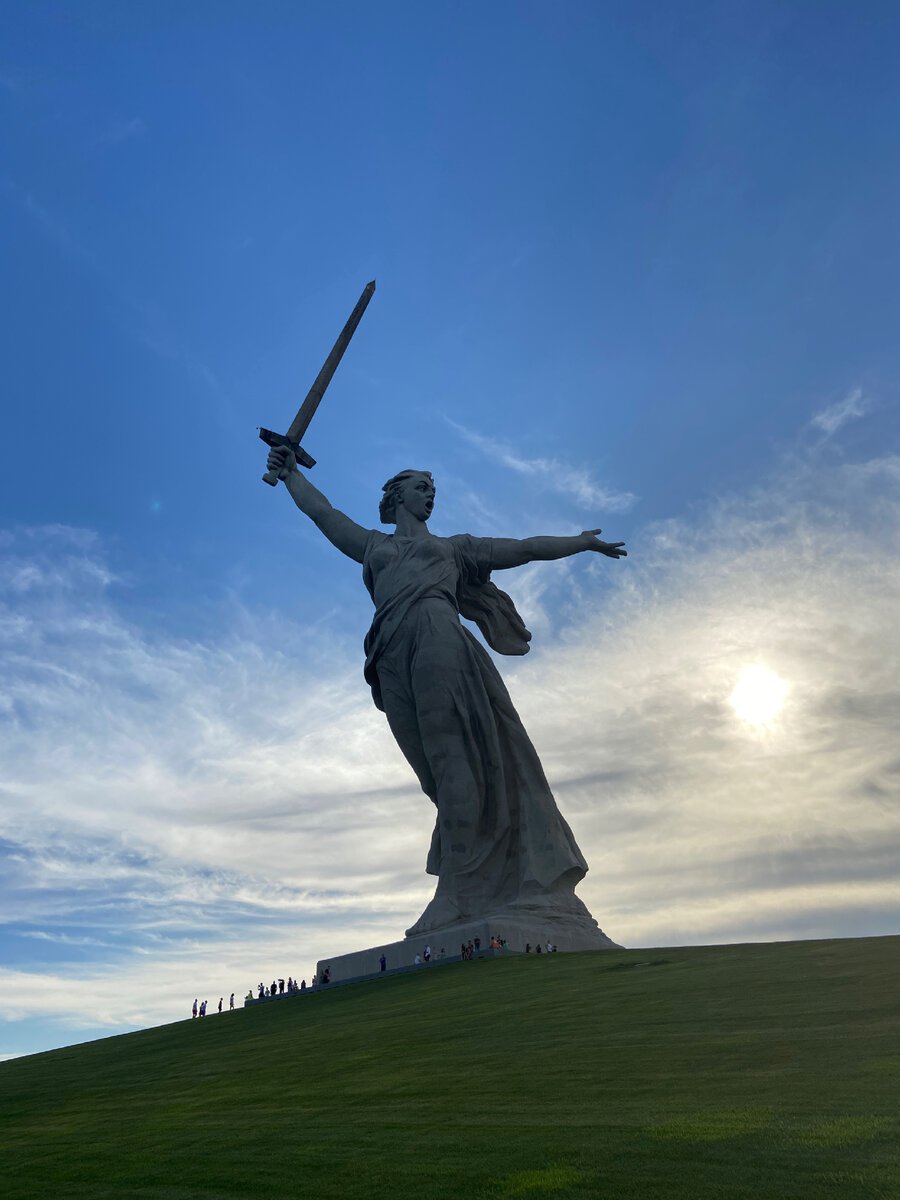 Волгоград родина мать мамаев курган сталинградская битва