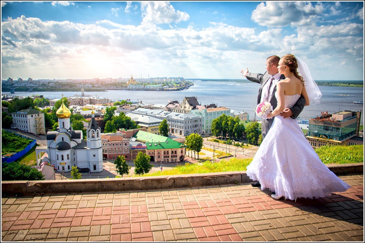 Свадебная фотосессия на набережной