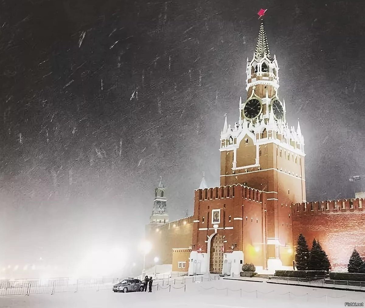 Кремль зимой