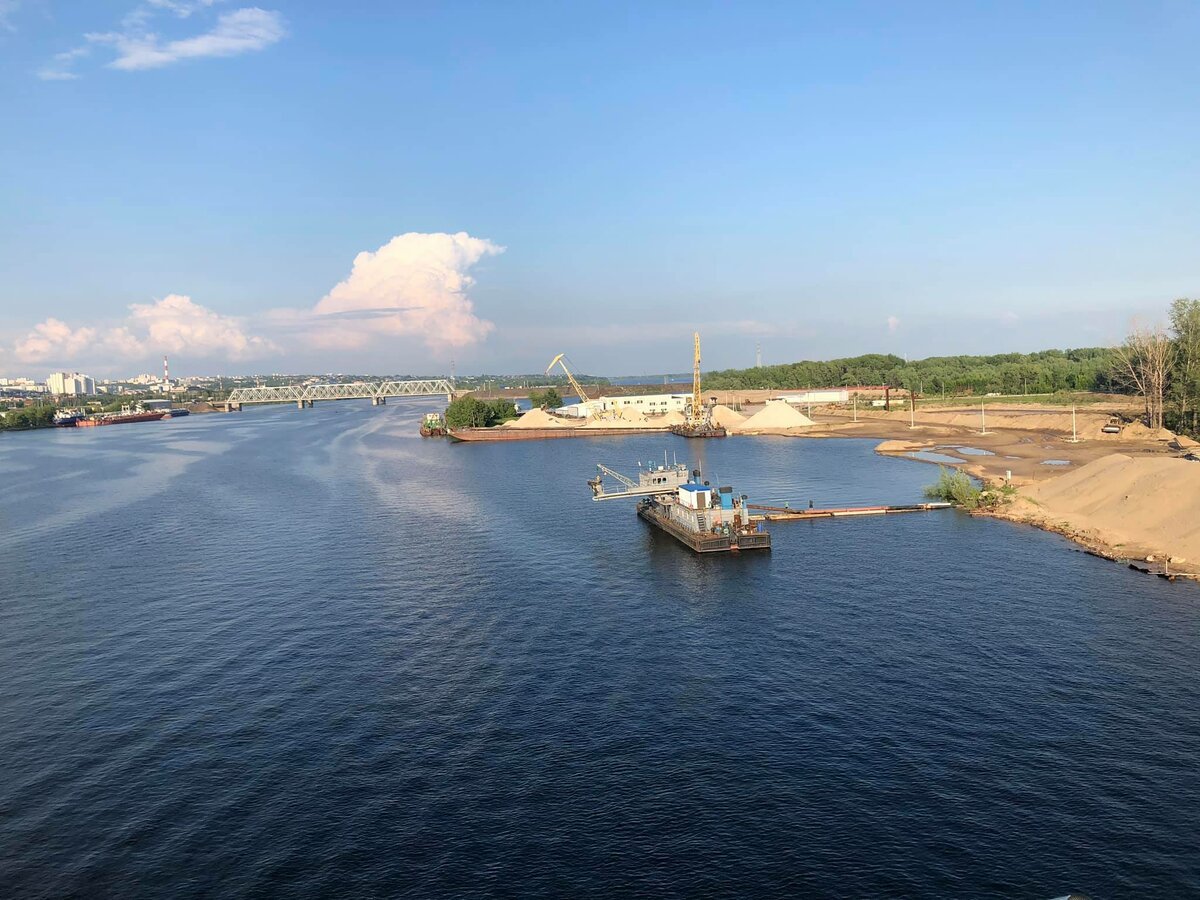 слияние двух рек в нижнем новгороде