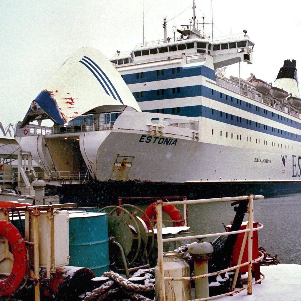 Эстония корабль на дне
