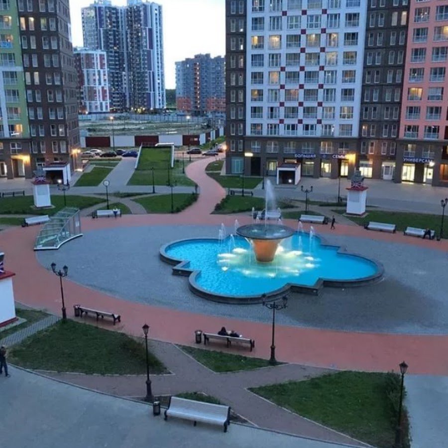 Кудрово новый Оккервиль фонтан